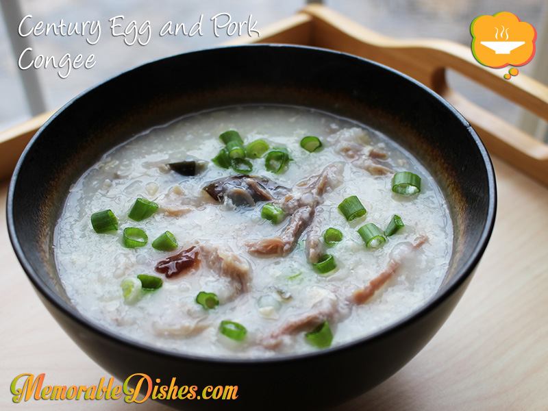 Century Egg and Pork Congee