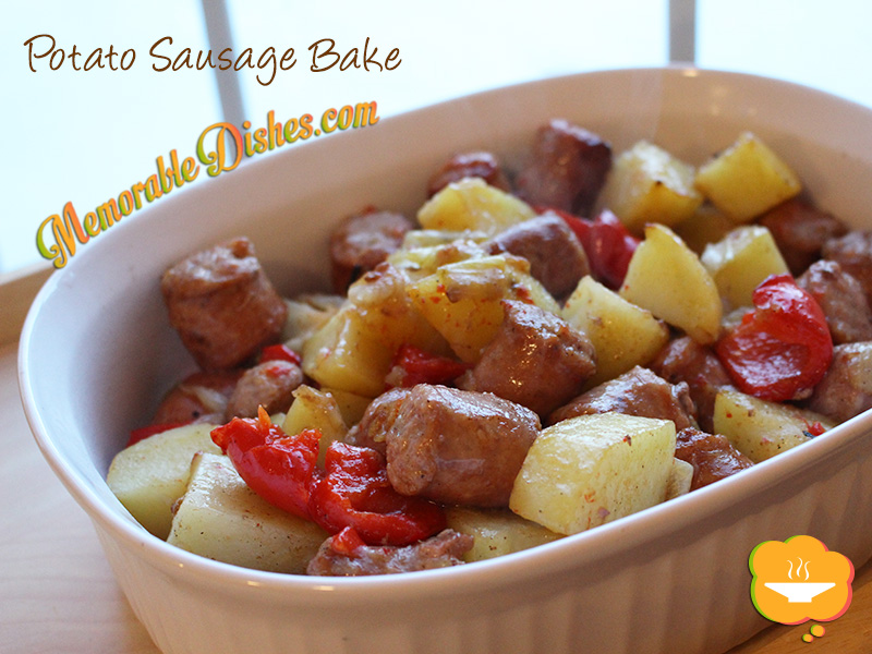 Potato Sausage Bake