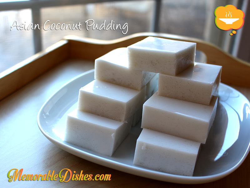 Asian Coconut Pudding
