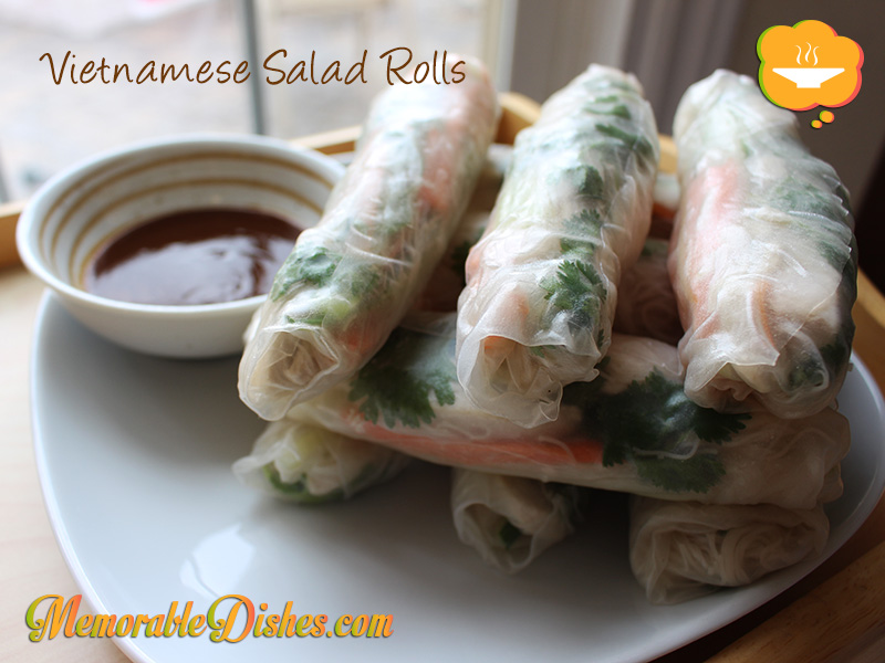 Vietnamese Salad Rolls