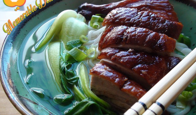 Peking Duck Noodle Soup