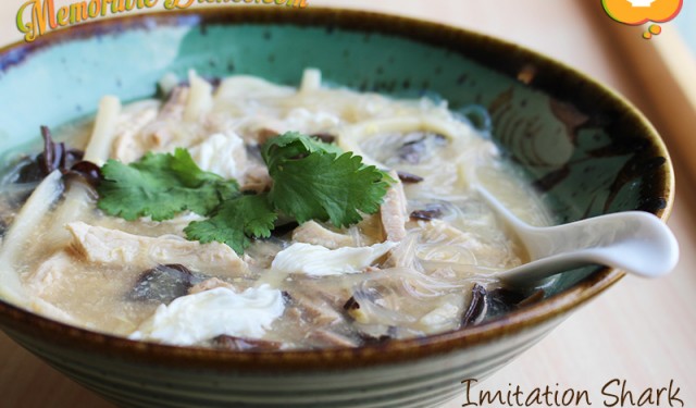 Imitation Shark Fin Soup