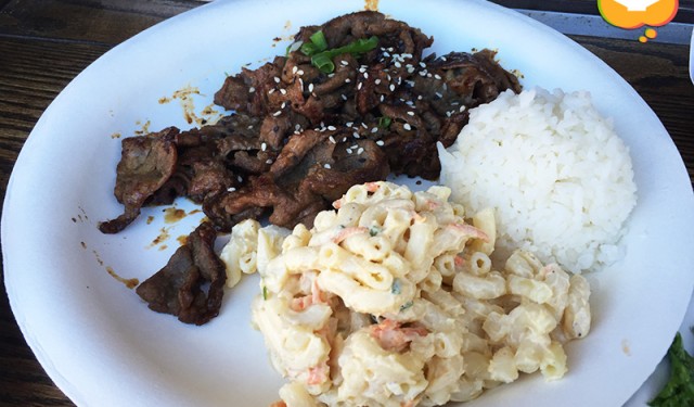Korean BBQ Beef Plate