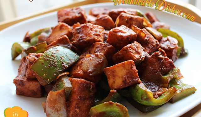 Stir Fry Paneer Masala