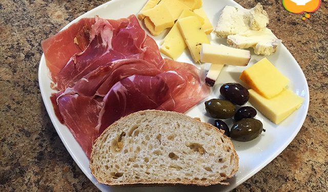 Proscuitto & Cheese Plate