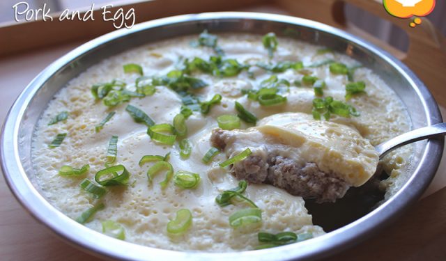 Steamed Minced Pork and Egg